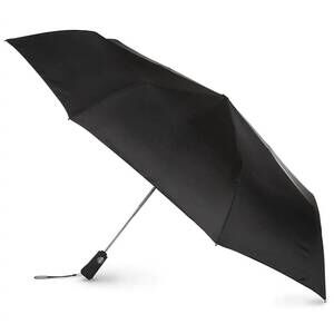 NEW TOTES women's line golf auto open/close golf umbrella in black